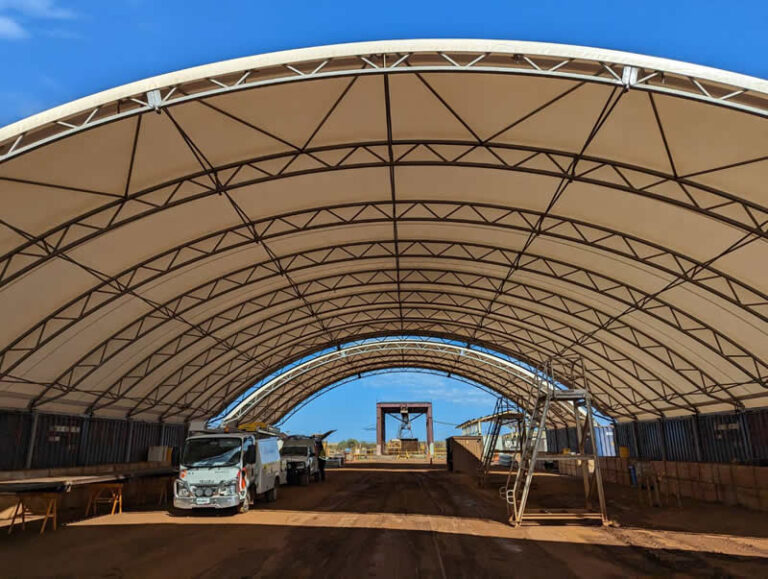 2 Mile Dome Shelter - Power & Lighting Install