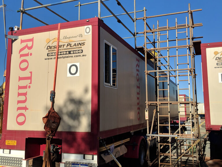 Rio Tinto Caravan Waterproofing - Paraburdoo
